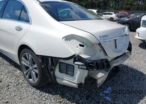 2016 Mercedes-Benz S 550 4Matic z USA, uszkodzony, nr VIN WDDUG8FB2GA226166